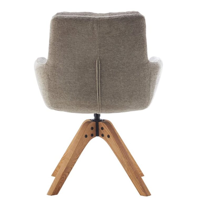 comfortable-fabric-dining-armchair-with-wood-base