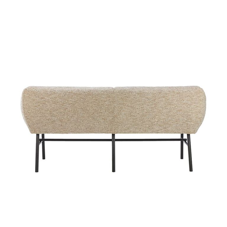 dining bench with backrest fabric