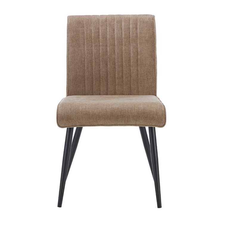 lightweight dining chair with metal legs