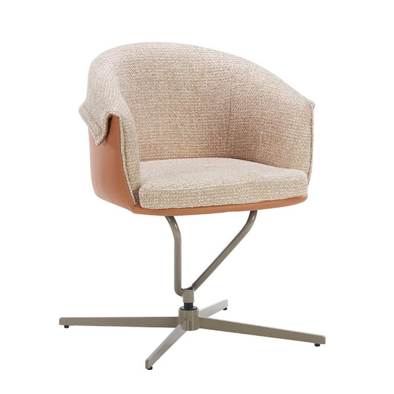 modern dining seat with armrest support