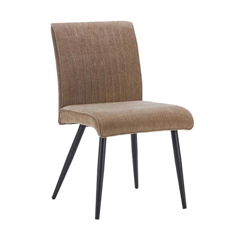 modern fabric dining chair simple design