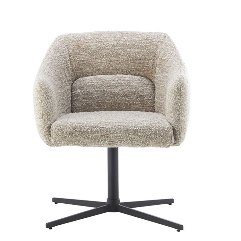 modern lounge chair with metal base