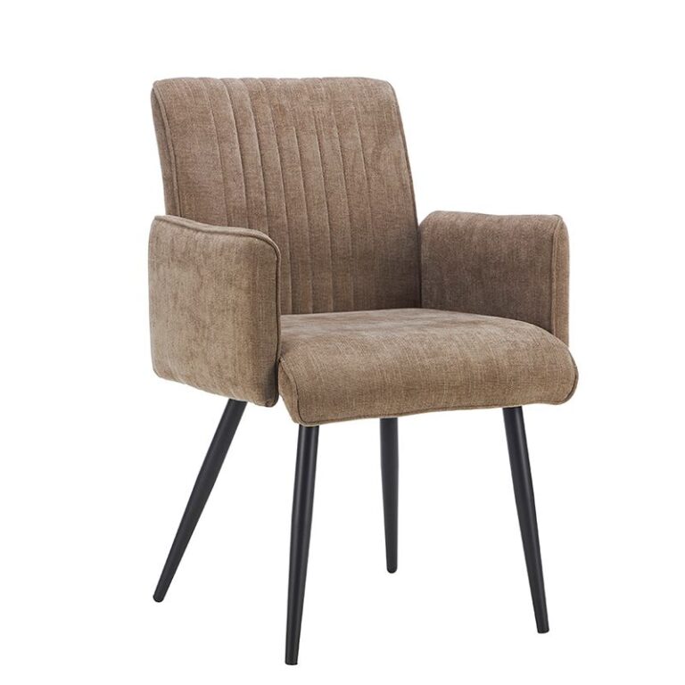 soft dining chair with thick cushion seat