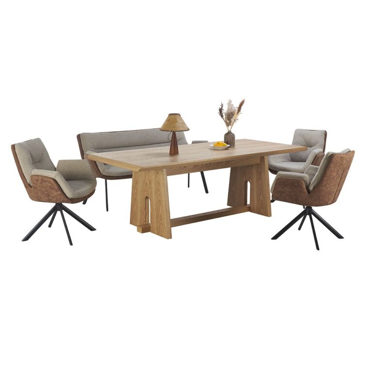 modern wooden dining table