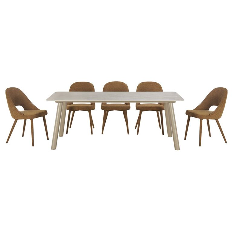 six seat dining table set