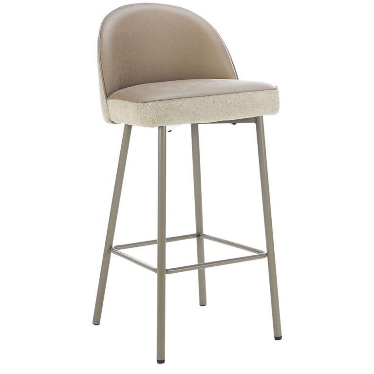 kitchen counter bar chair with metal legs
