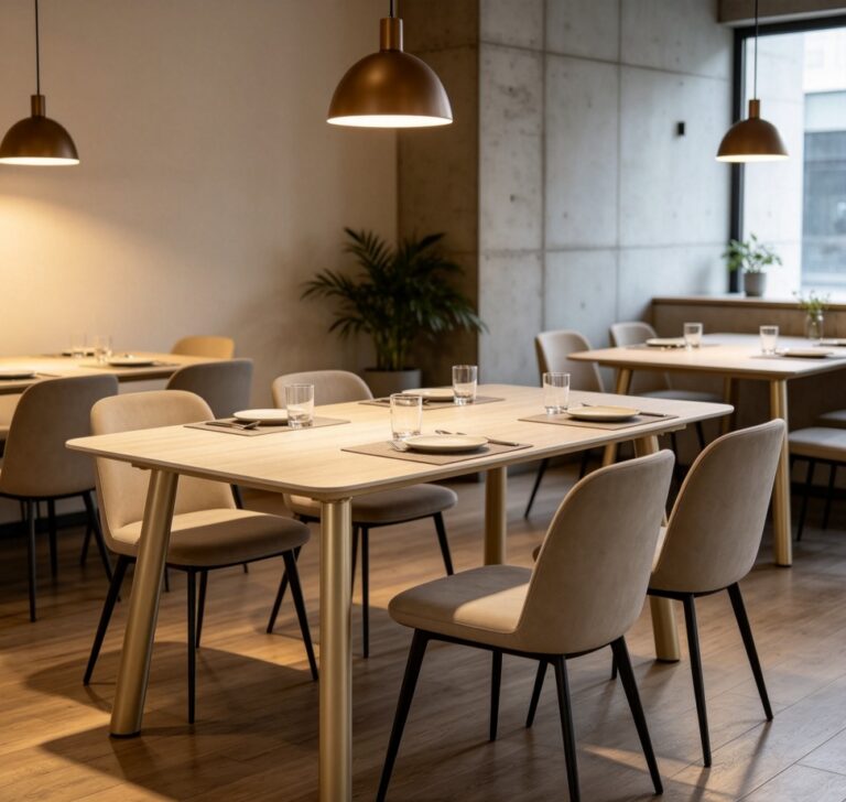 Sintered Stone vs Marble Dining Tables for Restaurants & Hotels
