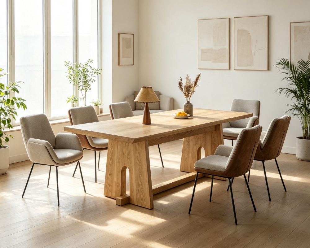 modern dining table